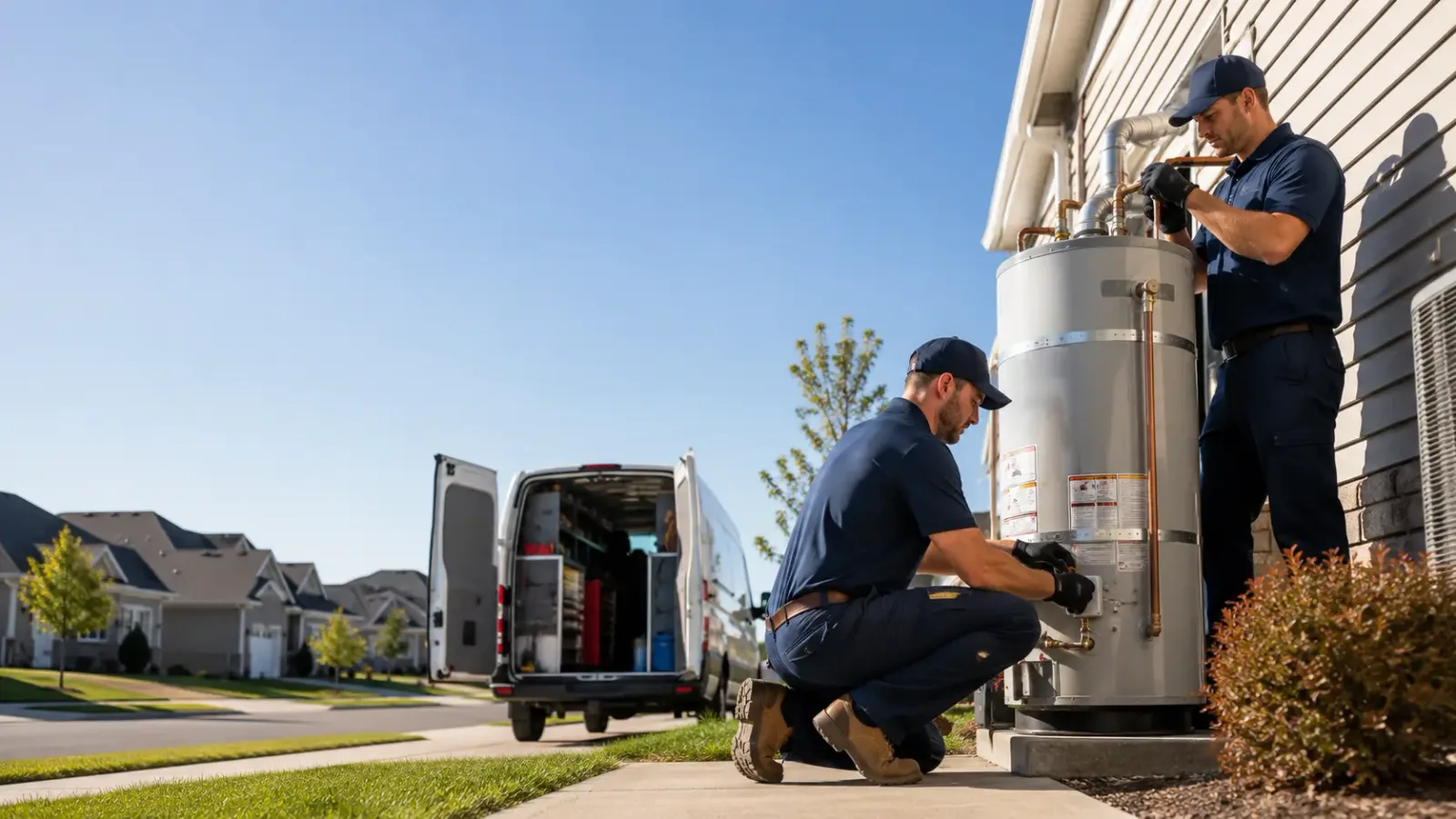 Water Heater Installation in Franklin, TX